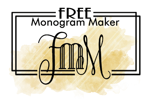 Free Free 68 Love Svg Monogram Maker SVG PNG EPS DXF File