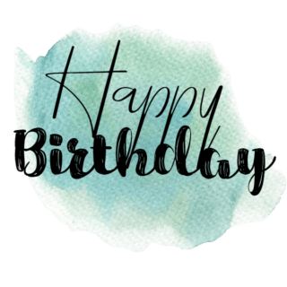 Happy Birthday Calligraphy | Edit Online then Download
